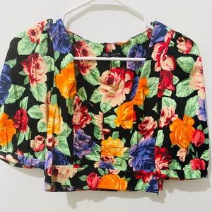 Zara flower top